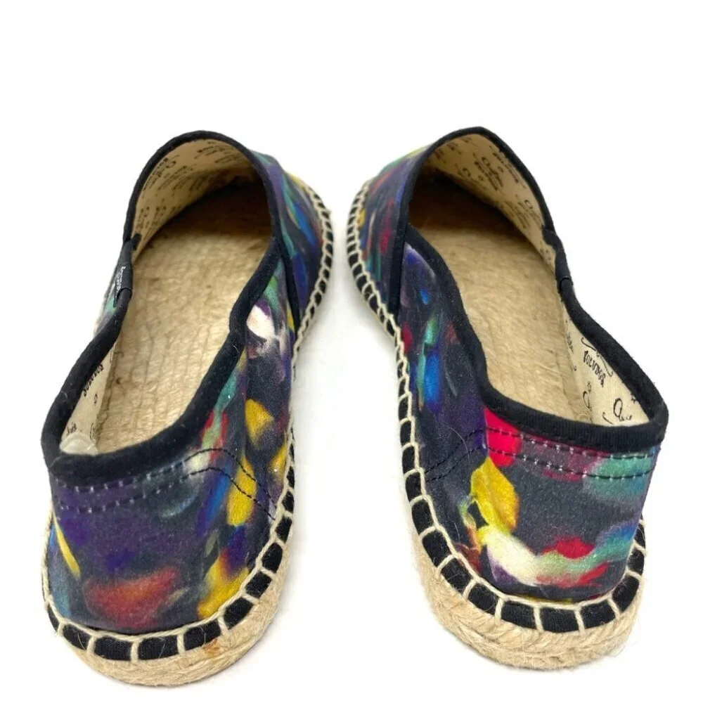 * Soludos x Aritzia Multicolor Espadrille Flats Size 8